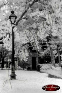 Black and white image of New Orleans LA