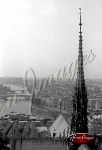 05_spire-and-seine_notre_dame_cathedral_paris_black_and_white_photograph_paris_france
