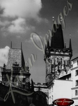 black and white image of prague czech republic prague castle hrad charles bridge staromestke josefov jewish museum jewish cemetary