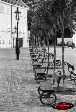 black and white image of prague czech republic prague castle hrad charles bridge staromestke josefov jewish museum jewish cemetary