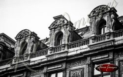 Black and White image of Paris Street Scenes