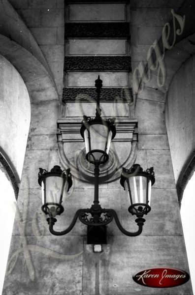 Black and White image of Paris Street Scenes