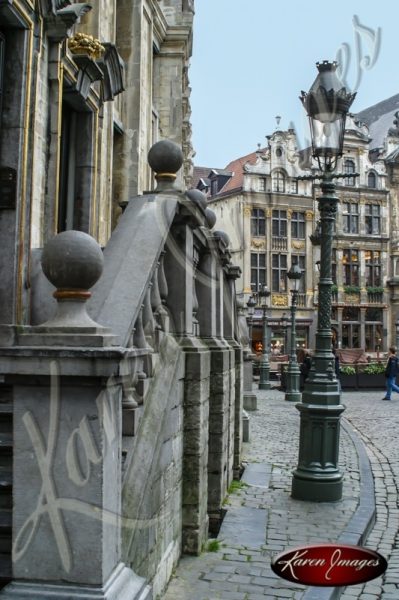 Color image of Grand Place Brussels Belgium