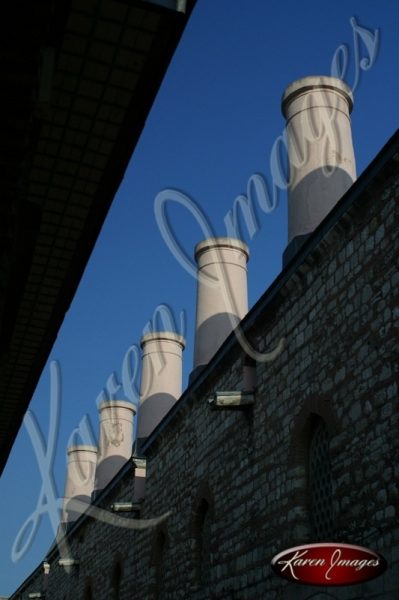 Smokestacks Sultanahmet Istanbul Turkey