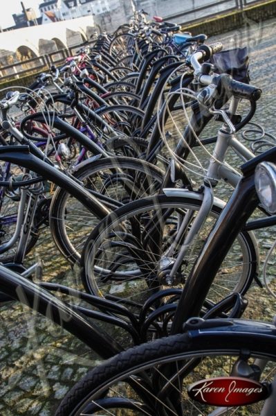 Bike Rack Maastricht Netherlands