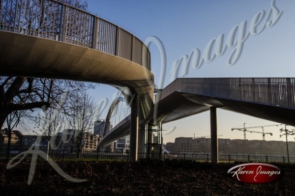 Pedestrian Bridges Maastricht Netherlands