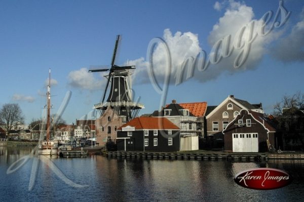Windmill Haarlam Netherlands