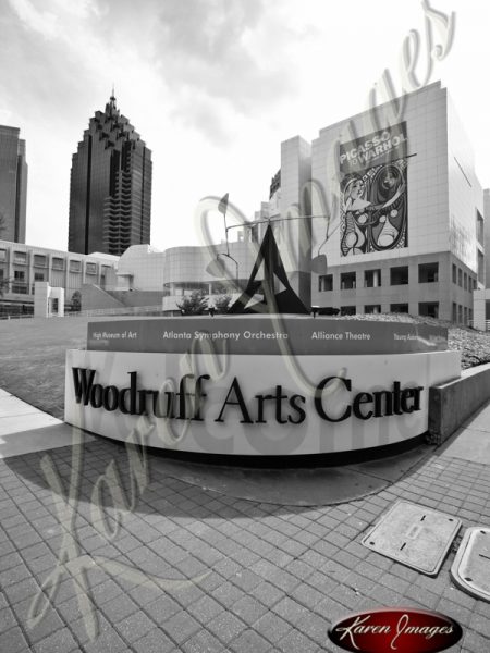 Woodruff-Arts-Center-1-Atlanta-Georgia-Black-and-White