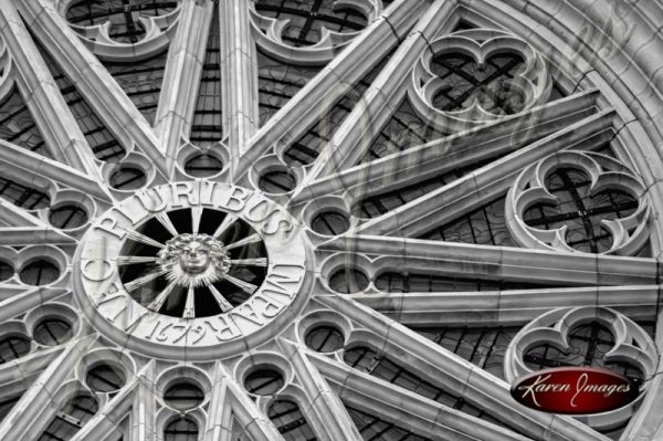 Louis XIV Rose Window Orleans France