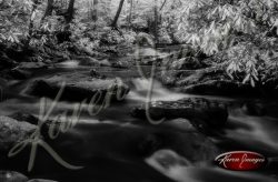 Black and white of rivers streams waterfalls smokey mountains cumberland gap amicalola falls