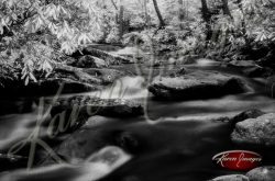 Black and white of rivers streams waterfalls smokey mountains cumberland gap amicalola falls