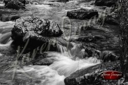 Black and white of rivers streams waterfalls smokey mountains cumberland gap amicalola falls