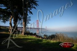 Golden Gate Bridge color photo San Francisco California