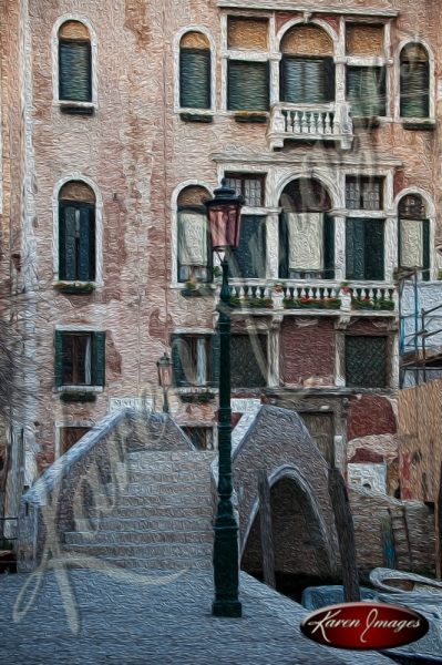 cleared art of venice san marco square italy bridge of sighs