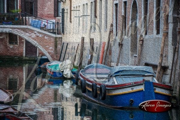 cleared art of venice san marco square italy bridge of sighs