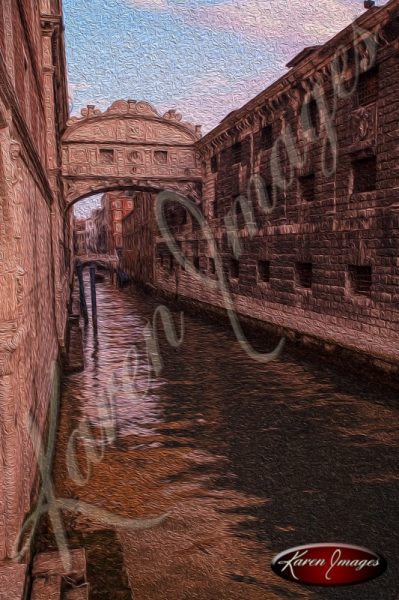 cleared art of venice san marco square italy bridge of sighs