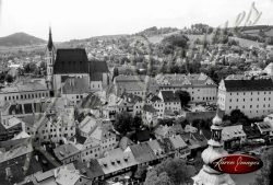 Image of Ancient Village of Ceske Krumlov Czech Republic