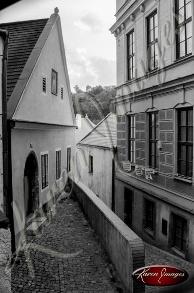 Image of Ancient Village of Ceske Krumlov Czech Republic