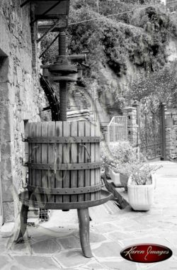 black and white image of cinque terre italy